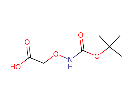 42989-85-5,(BOC-AMINOOXY)ACETIC ACID,Aceticacid, [[[(1,1-dimethylethoxy)carbonyl]amino]oxy]- (9CI);2-((tert-Butoxycarbonyl)aminooxy)acetic acid;[[N-(tert-Butoxycarbonyl)amino]oxy]acetic acid;