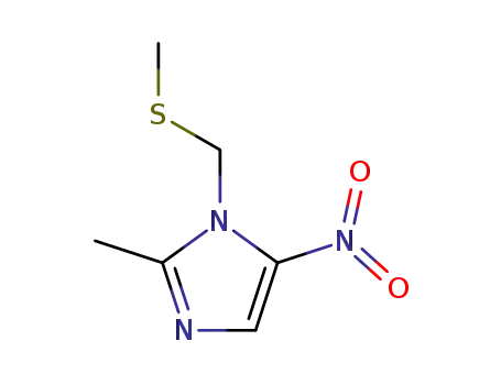 2-methyl-1-methylthiomethyl-5-nitroimidazole