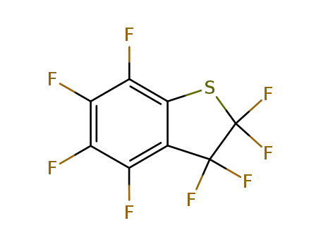 2,2,3,3,4,5,6,7-octafluoro-2,3-dihydrobenzo[b]-thiophene