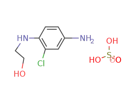 2-(4-Amino-2-chloro-phenylamino)-ethanol; compound with sulfuric acid