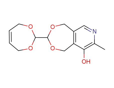 1,5-dihydro-3-(4,7-dihydro-1,3-dioxepin-2-yl)-9-hydroxy-8-methyl-3H-<1,3>dioxepino<5,6-c>pyridine