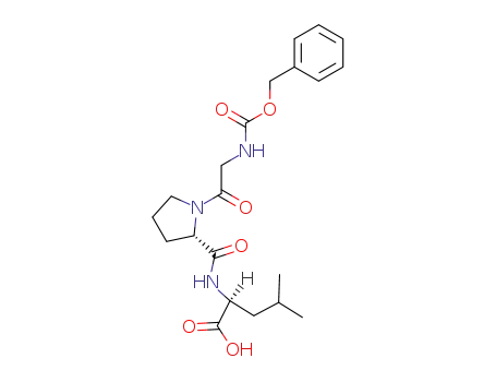 N-[1-(N-benzyloxycarbonyl-glycyl)-L-prolyl]-L-leucine