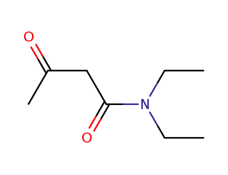 Molecular Structure of 2235-46-3 (N,N-Diethylacetoacetamide)
