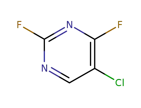 Molecular Structure of 25151-07-9 (5-chloro-2,4-difluoropyrimidine)