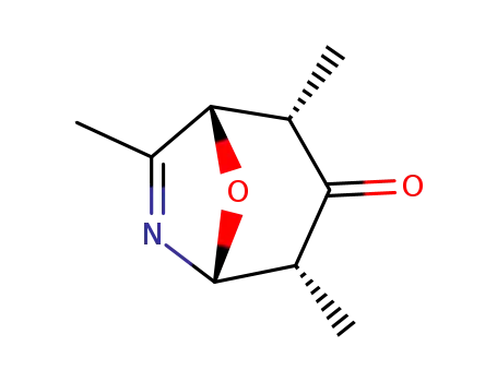 endo-2,endo-4,7-Trimethyl-8-oxa-6-azabicyclo<3.2.1>oct-6-en-3-on