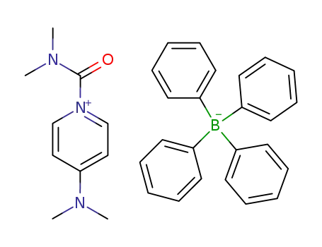 1-N,N-dimethylcarbamoyl-4-dimethylaminopyridinium tetraphenylborate