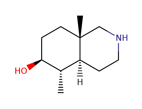 8-aza-4α,10-dimethyl-trans-decal-3β-ol