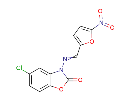5-chloro-3-(5-nitrofurfurylideneamino)-2(3H)-benzoxazolone