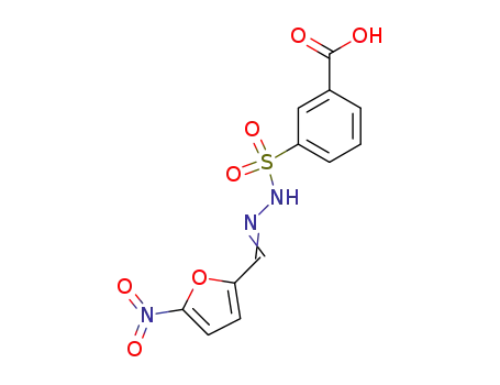 N'-(5-nitrofurfurylidene)-3-carboxybenzenesulphonohydrazide
