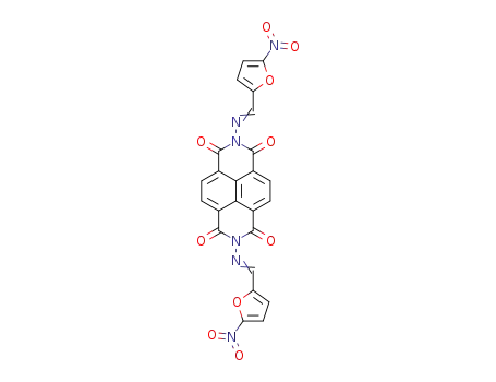 N,N'-bis(5-nitrofurfurylideneamino)-1,4,5,8-naphthalenetetracarboxylic diimide