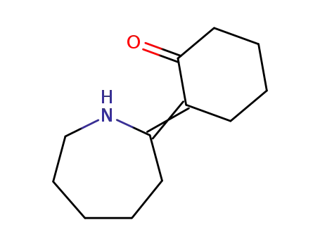 2-(syn-2-Oxo-cyclohexyliden)-1-aza-cycloheptan