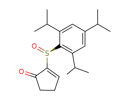 (S)-2-[(2,4,6-triisopropylphenyl)sulfinyl]-2-cyclopentenone