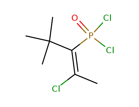 (2-chloro-5,5-dimethyl-3-penten-3-yl)phosphonic dichloride