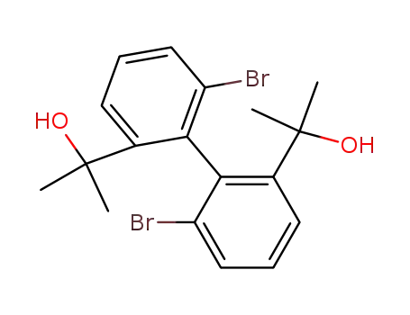 6,6'-dibromobiphenyl-2,2'-di(1-methylethanol)