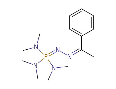 hexamethyl-N'''-(α-methylbenzylidene)phosphorohydrazonic triamide