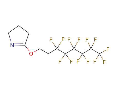 3,4-Dihydro-5-<(3,3,4,4,5,5,6,6,7,7,8,8,8-tridecafluoro)octyloxy>-2H-pyrrole