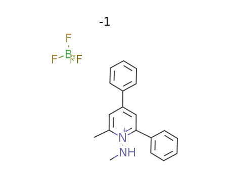 1-methylamino-2-methyl-4,6-diphenylpyridinium tetrafluoroborate