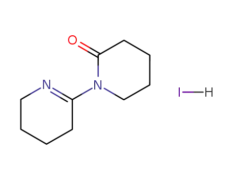 1-(3,4,5,6-Tetrahydropyridin-2-yl)-2-piperidinone hydroiodide salt