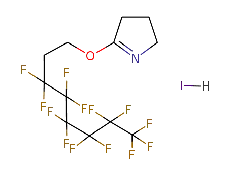 O-<2-(perfluorohexyl)ethyl>butyrolactim hydroiodide