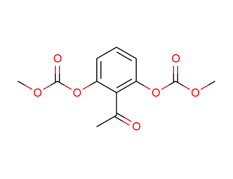 Carbonic acid 2-acetyl-3-methoxycarbonyloxy-phenyl ester methyl ester