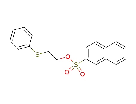 Naphthalene-2-sulfonic acid 2-phenylsulfanyl-ethyl ester