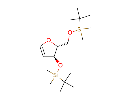 ANHYDRO-2-DEOXY-3,5-BIS-O-(T-BUTYLDIMETHYLSILYL)-D-ERYTHRO-PENT-1-ENITOL