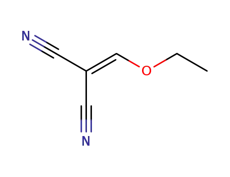 Molecular Structure of 123-06-8 (Ethoxymethylenemalononitrile)
