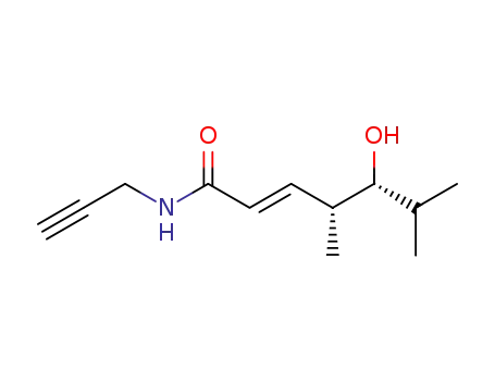 (4R,5R,E)-5-hydroxy-4,6-dimethyl-N-(prop-2-yn- 1-yl)hept-2-enamide