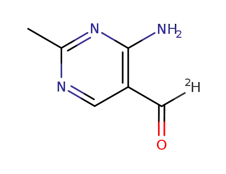 4-amino-2-methylpyrimidine-5-carbaldehyde-d