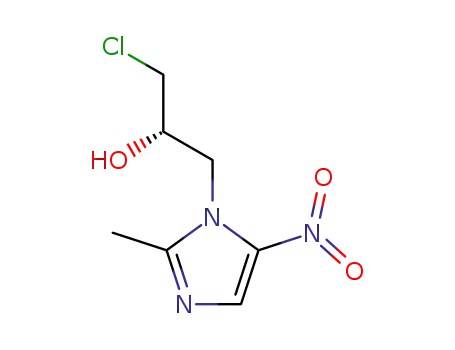 (S)-(-)-1-(3-chloro-2-hydroxypropyl)-2-methyl-5-nitroimidazole