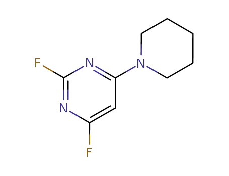 2,4-Difluoro-6-piperidin-1-yl-pyrimidine