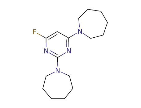 2,4-bis(azepan-1-yl)-6-fluoropyrimidine
