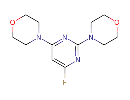 2,4-bis(morpholino)-6-fluoropyrimidine