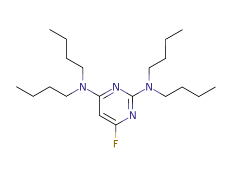 N2,N2,N4,N4-Tetrabutyl-6-fluoro-pyrimidine-2,4-diamine