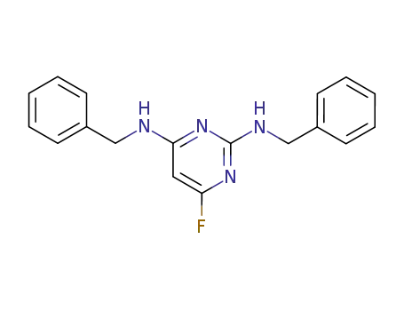 N2,N4-Dibenzyl-6-fluoro-pyrimidine-2,4-diamine
