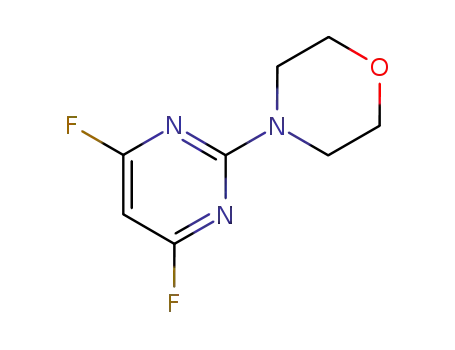2-morpholino-4,6-difluoropyrimidine