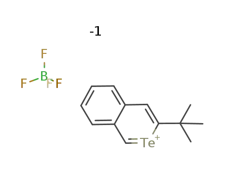 3-tert-butyl-2-benzotelluropyrylium tetrafluoroborate