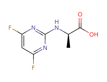 N-(4,6-Difluoro-2-pyrimidyl)-D-α-alanine