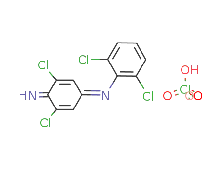 1,5-dichloro-3-(2,6-dichloro-phenylimino)-6-imino-cyclohexa-1,4-diene; compound with perchloric acid
