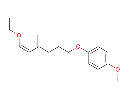 1-[[(Z)-6-ethoxy-4-methylene-5-hexenyl]oxy]-4-methoxybenzene