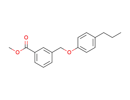 methyl 3-(4-propylphenoxymethyl)benzoate