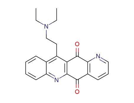 11-[2'-(diethylamino)ethyl]pyrido[2,3-b]acridine-5,12-dione