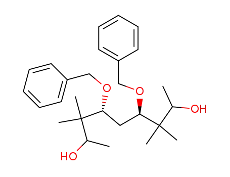 (4SR,6SR)-4,6-bis(benzyloxy)-3,3,7,7-tetramethylnonane-2,8-diol