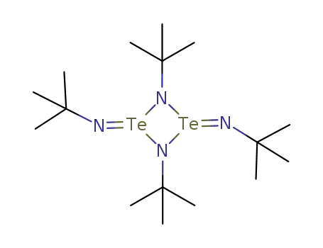 2,4-di-tert-butyl-1,3-bis-tert-butylimino-1λ4,3λ4-[1,3,2,4]ditelluradiazetidine
