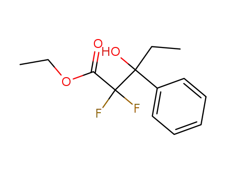 ethyl 2,2-difluoro-3-hydroxy-3-phenylpentanoate
