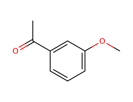 Molecular Structure of 586-37-8 (3-Methoxyacetophenone)