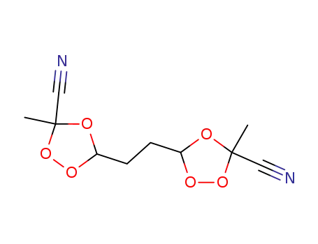 5-cyano-3-[2-(5-cyano-5-methyl-1,2,4-trioxolane-3-yl)ethyl]-5-methyl-1,2,4-trioxolane