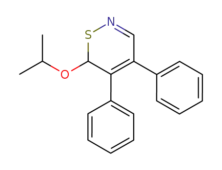 6-isopropyloxy-4,5-diphenyl-6H-1,2-thiazine