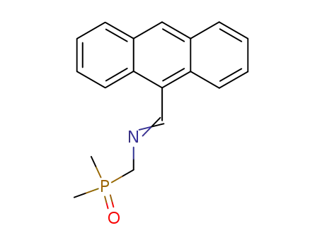 (9-anthracenylmethylene-iminomethyl)-dimethyl-phosphine oxide