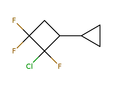 2-chloro-3-cyclopropyl-1,1,2-trifluorocyclobutane